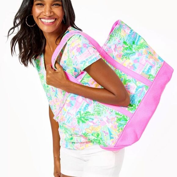 Lilly Loves California Mercato Tote - Picture 4 of 11